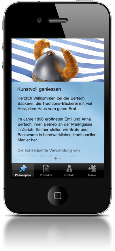 Bertschi, iPhone Entwicklung, Apps, App Programmierung, Schweiz, Xcode, Objective-C, Games, Weblooks