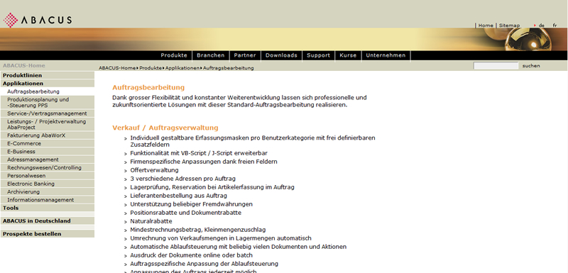 Abacus Research AG, Business Software, Webdesign, Webprogrammierung, Entwicklung, Schweiz