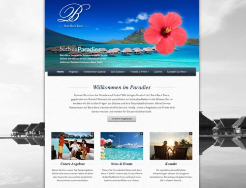 Bora Bora Tours - Website